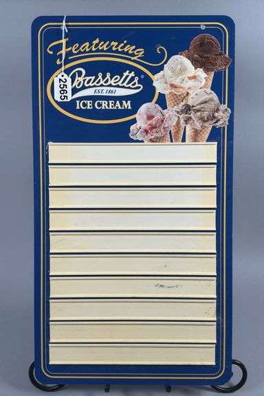 Ice Cream Menu Board image