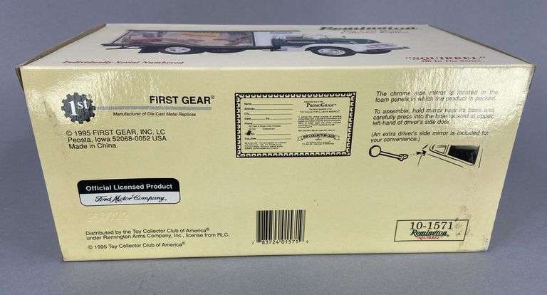 Remington “Squirrel” Die Cast Collector Replica Truck