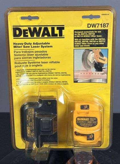 Propane Torch, 2 Ton Bottle Jack, & Dewalt Miter Saw Laser System