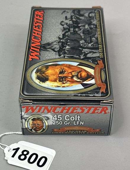 Winchester 45 Colt 250 Gr. LFN 150 Year Commemorative Edition (50 Rounds)