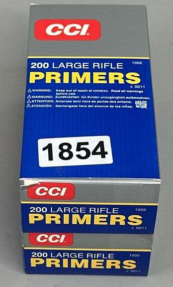 CCI Large Rifle Primers (2000 Count) image