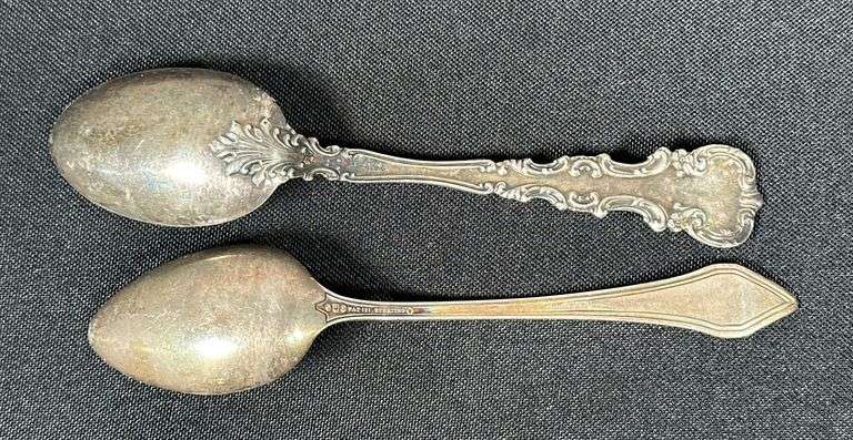 Pair of Sterling Spoons