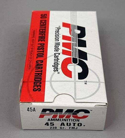 PMC Ammunition 45 Auto. 230 Gr. FMJ (50 Rounds) image