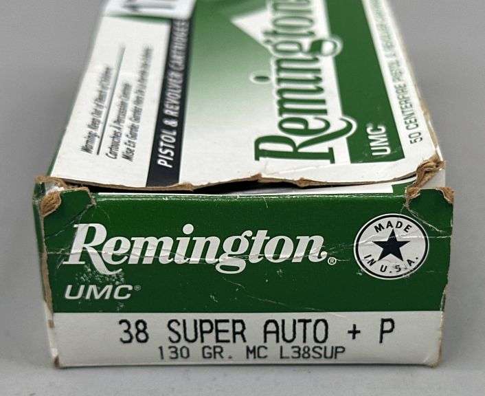 Remington 38 Super Auto +P Partial Box (15 Rounds)