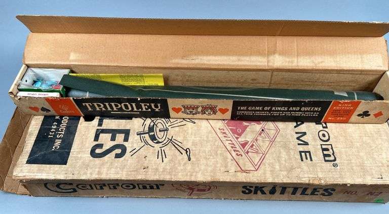 Vintage Tripoly & Skittles Games