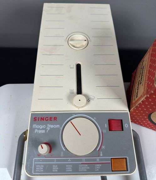 Singer Magic Steam Press 7 & General Mills      Tru-Heat Iron
