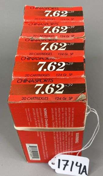 China Sports 7.62x39 (100 Rounds)