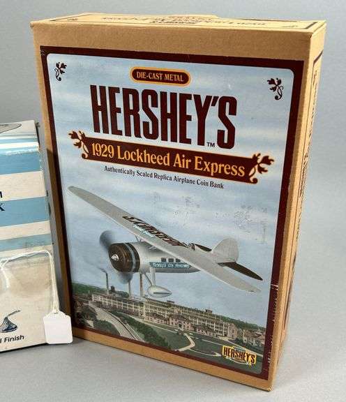 Hershey's Diecast Collectible Plane Banks