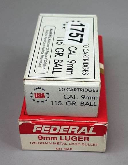 Made In U.S.A. & Federal 9mm Ammo image