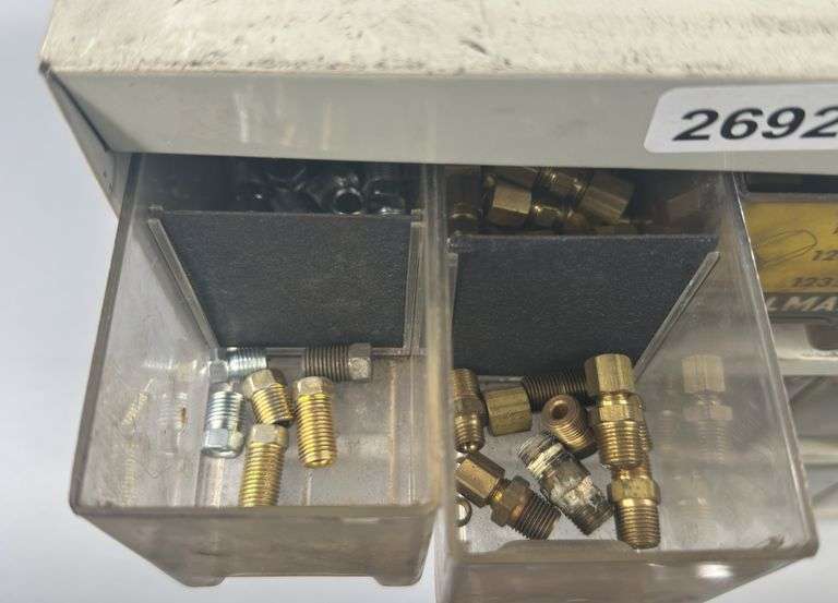 Organizer with Brass Fittings