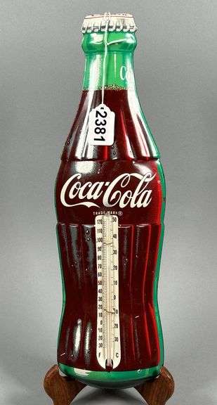 Coca-Cola Bottle Thermometer image