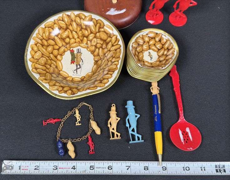 Mr. Peanut Bowls, Coin Bank, & Misc.