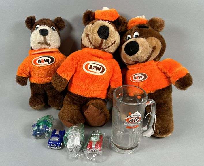 A & W Root Beer Bears, Mug & Cars image