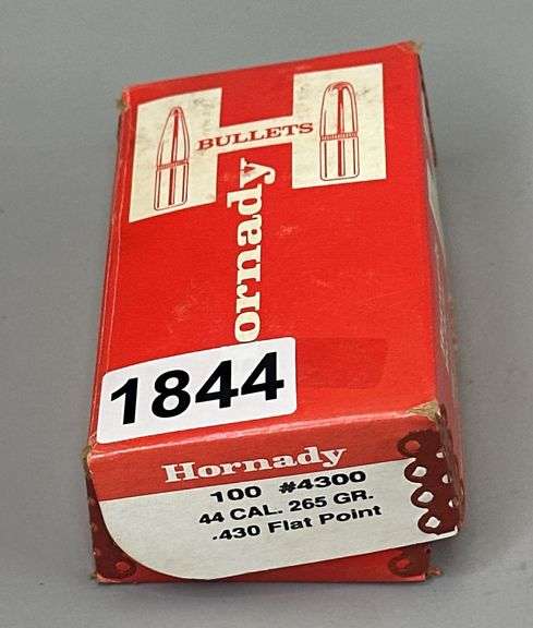 Hornady 44 Cal 265 Grain Bullets image
