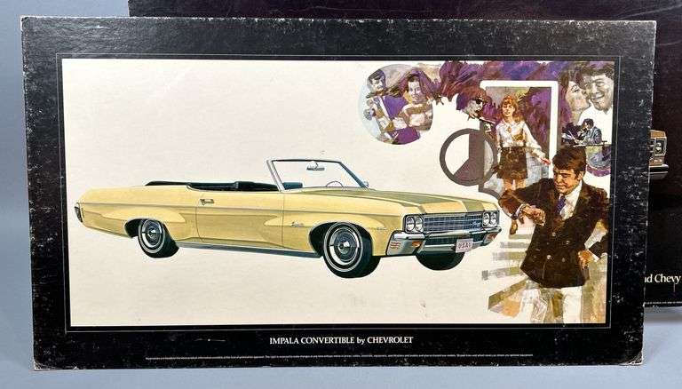 1977 Chevy Dealership Advertising Signs