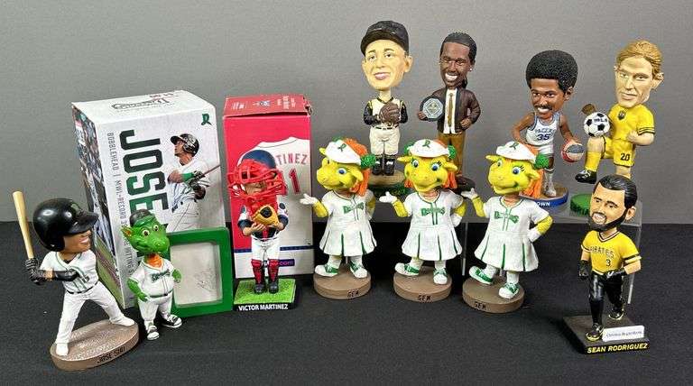 Victor Martinez, Andrew McCutchen, Dayton Dragons & Misc Sports Bobble Heads image