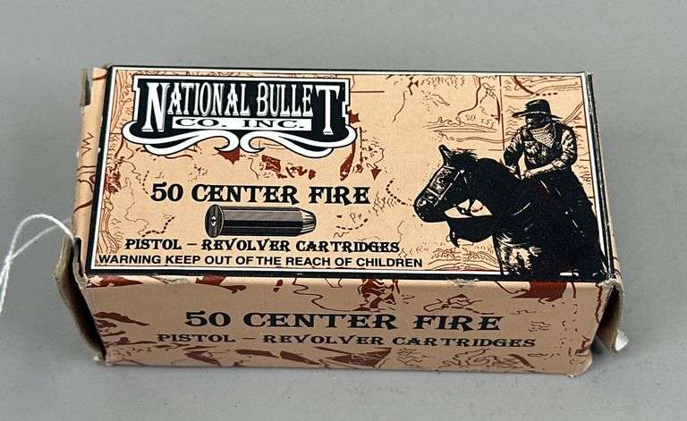 National Bullet Co. 38 Special Ammo Partial Box? image