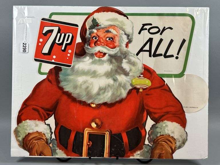 7-Up Santa Advertisement image