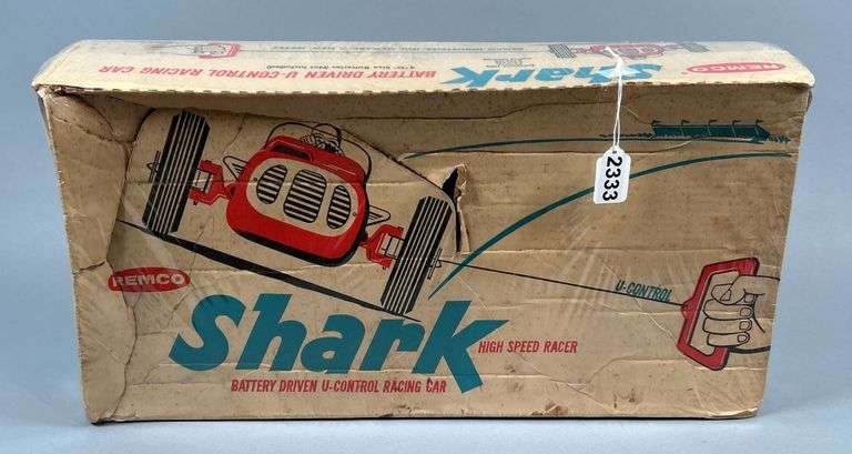 Remco Shark Battery Operated U-Control Racing Car image