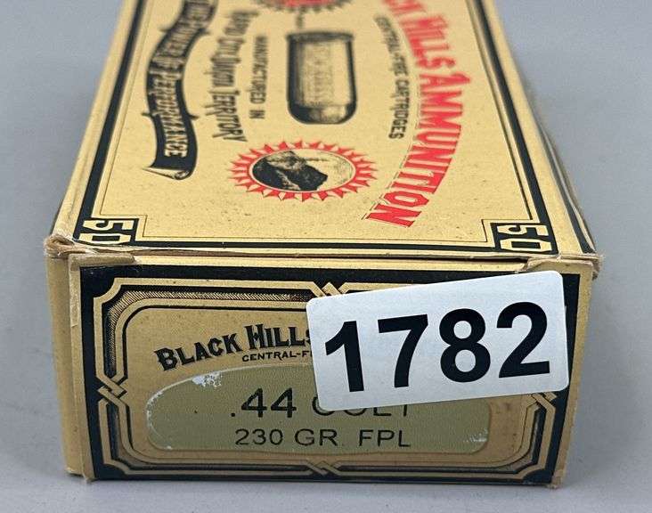 Black Hills Ammunition.44 Colt 230 Gr. FPL (50 Rounds)
