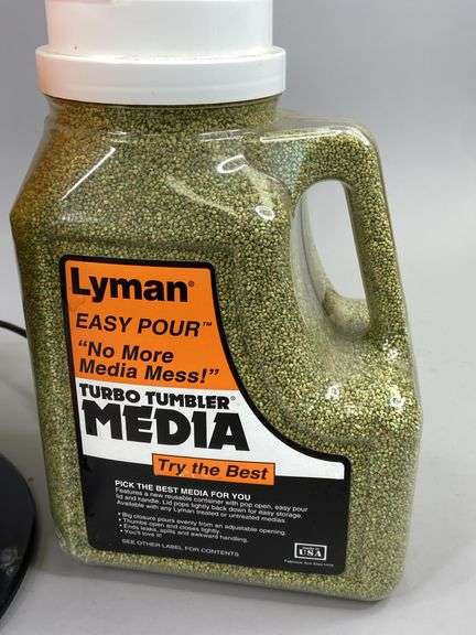 Lyman Turbo 1200 Tumbler & Turbo Tumbler Media