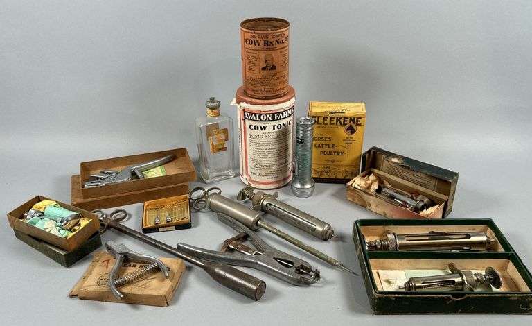 Vintage Vet Tools & Early Farm Tonics image