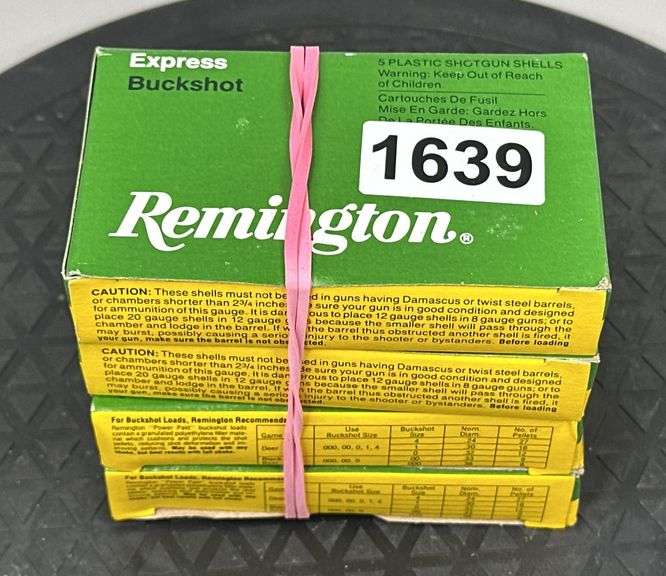 Remington 12 Ga. 2 3/4” 00 Buckshot (4 Boxes) image