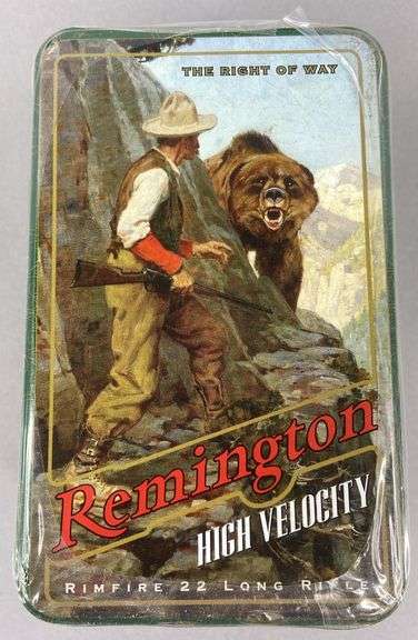 Remington Collectible Tin with 400 Rounds 22 LR image