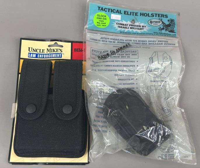 Uncle Mikes 8836-1 Magazine Case & Tactical Elite Holster image