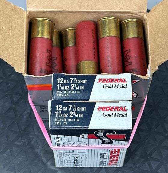 Winchester & Federal 12 Ga. 7 1/2 Shot
