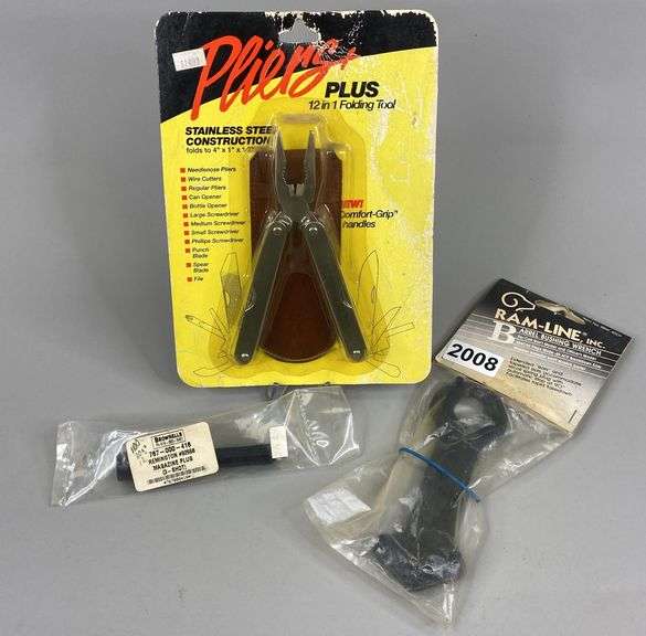 Remington Mag Plug, Barrel Bushing Wrench, & Pliers with Sheath image