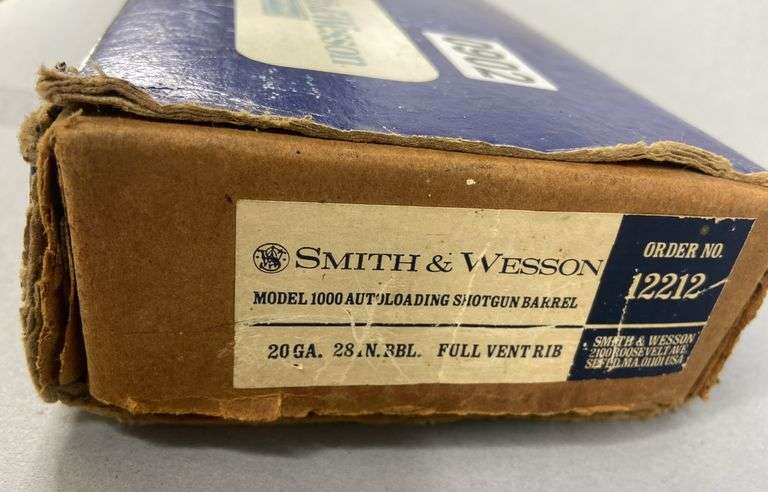 Smith & Wesson AutoLoading 20 ga Shotgun Barrel Model 1000