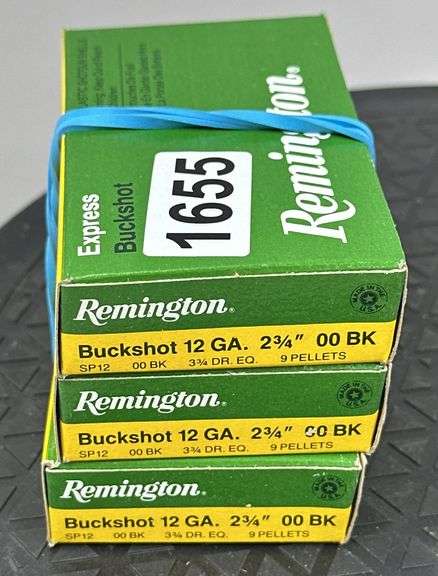 Remington 12 Ga. 2 3/4” 00 Buckshot (3 Boxes) image