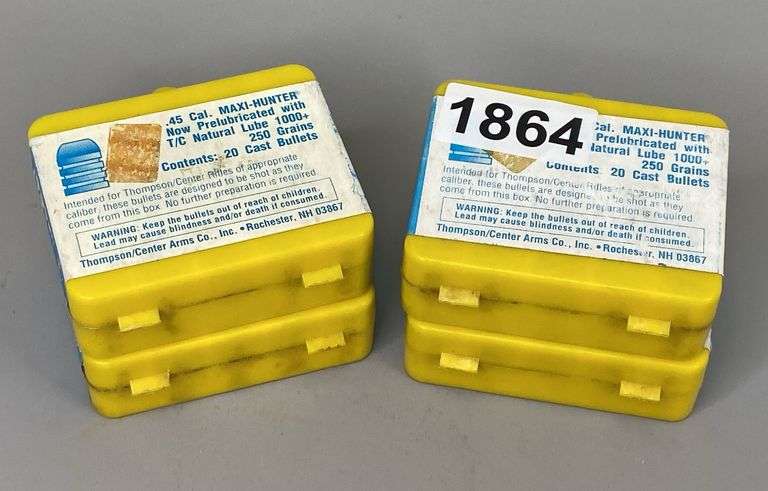 Thompson/Center 45 Cal 250 Grain Cast Bullets (80 Count) image