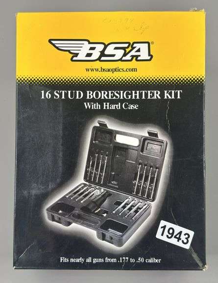 BSA 16 Stud BoreSighter Kit with Hard Case image