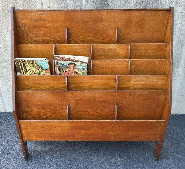 Wooden Bookshelf & Home Decor Idea Books