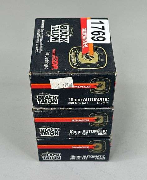Winchester Black Talon 10mm Automatic (60 Rounds) image