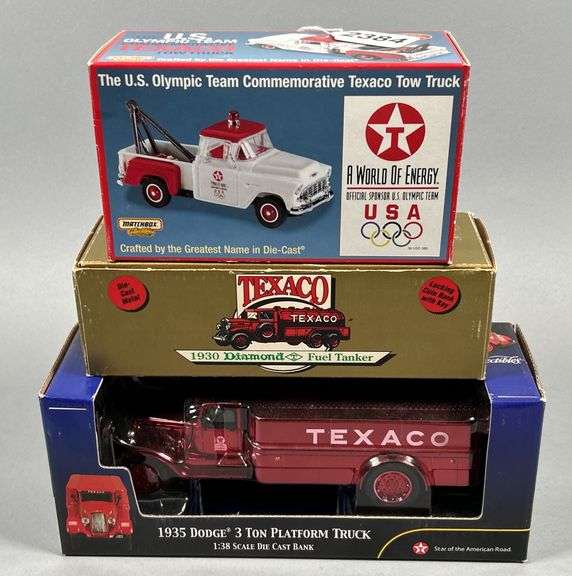 Texaco Tow Truck, Tanker & Platform  Trucks image