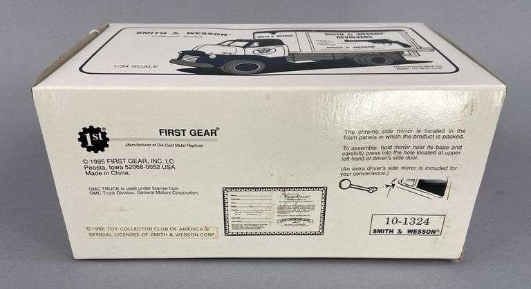 Smith & Wesson Revolvers 1952 GMC Dry Goods Van