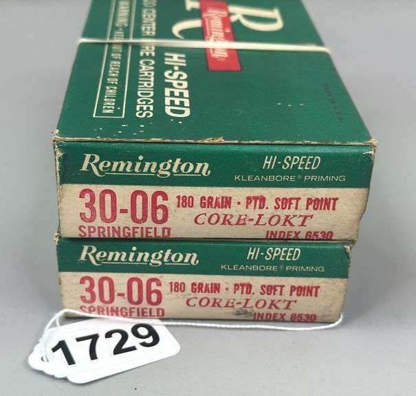 Remington 30-06 Springfield 180 Gr. (2 Boxes)