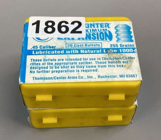 Thompson/Center 45 Cal 255 Grain Cast Bullets (40 Count) image