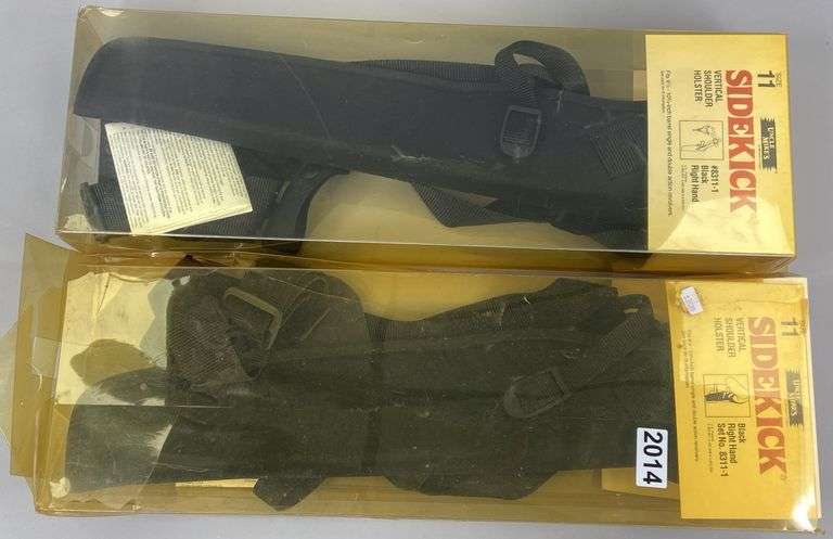 (2) Uncle Mikes Sidekick Size 11 Vertical Holsters 8311-1 image