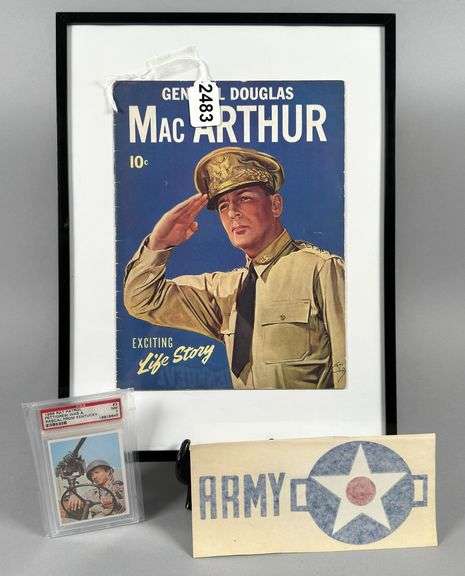 Rat Pack, General MacArthur, and Army Decal image
