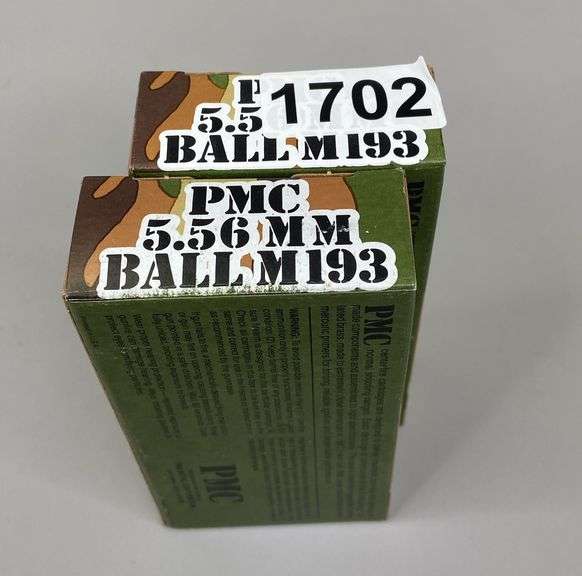 PMC 5.56 MM Ball M193 Ammo (40 Rounds)