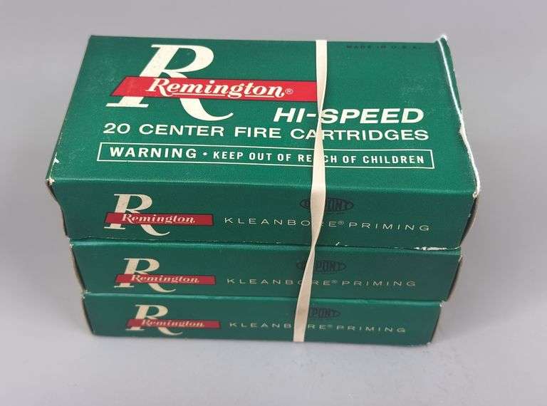 Remington 244 REM 90 Gr. (3 Boxes) image