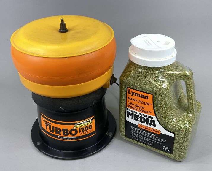 Lyman Turbo 1200 Tumbler & Turbo Tumbler Media image