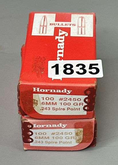 Hornady 6mm, 100 Grain Bullets (200 Count) image