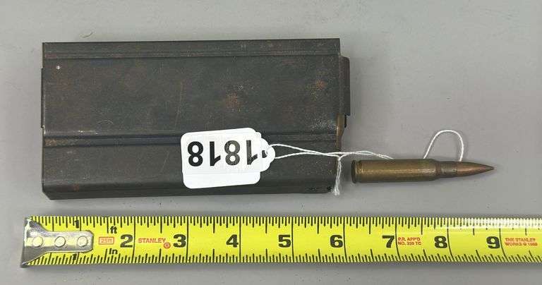7.62x39 Rounds & Magazine