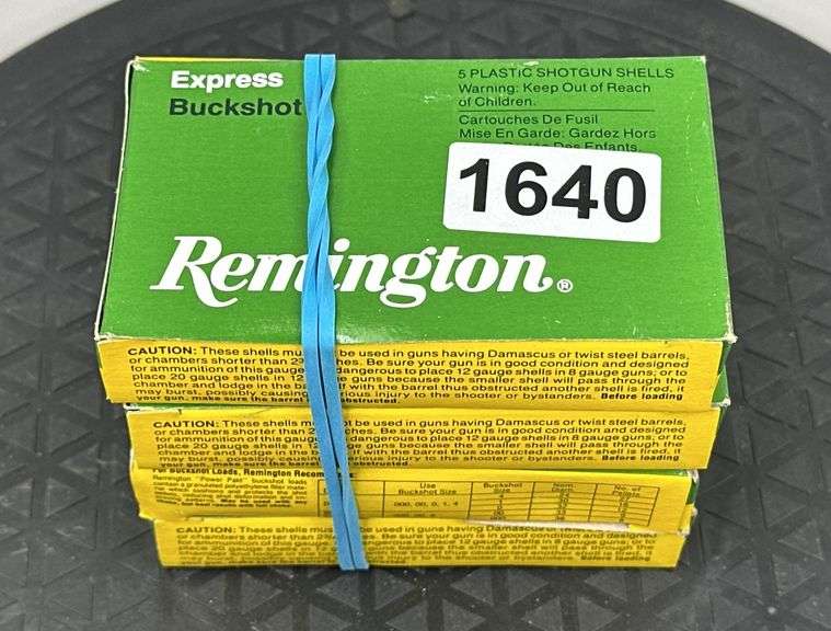 Remington 12 Ga. 2 3/4” 00 Buckshot (4 Boxes) image