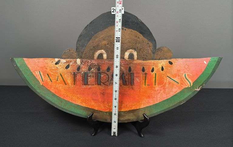 Metal Watermelons Sign